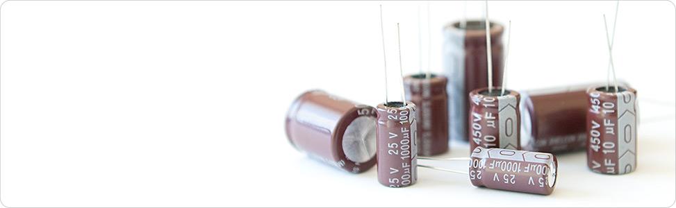 <strong>Electrolytic capacitors</strong> Shelcon